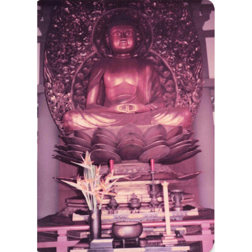 Vintage 1970s-80s East Asia Buddhist Temple Gilded Buddha Photo Lot of 3 - Picture 1 of 3